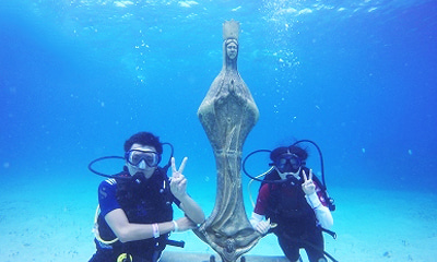 コスメル島体験ダイビング